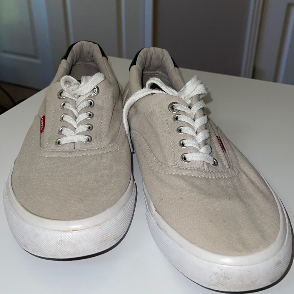 Levi’s tan sneakers